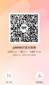 MINI GT微博二维码